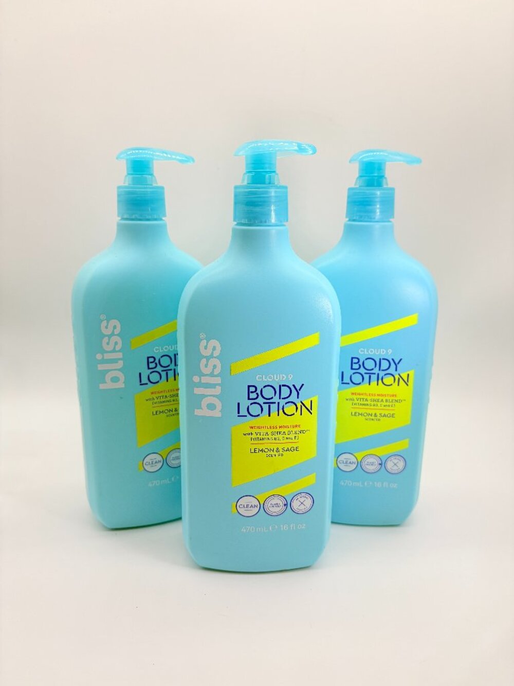 3 BLISS Lemon & Sage Body Lotion